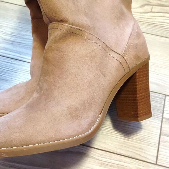 (50-0887) Universal Thread Taupe Elaine Mid Shaft Boots Size 11 - Picture 8 of 11